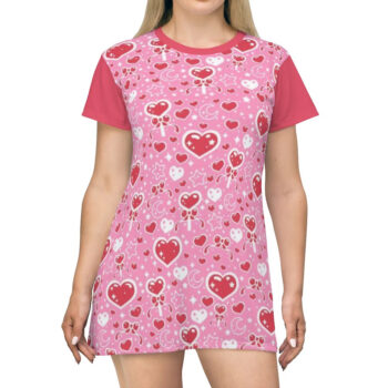 Sweet Feelings Pink T-shirt Dress