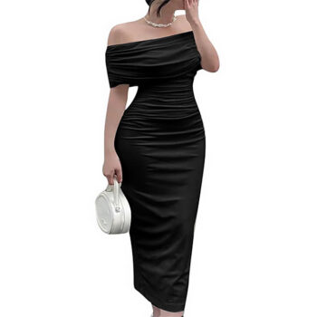 Plus Size Strapless Long Evening Dress - Elegant, Sexy and Comfortable