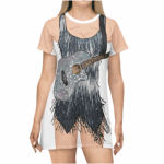 Plus Size No Fear T-Shirt Dress