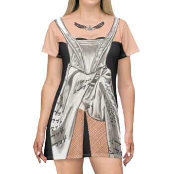 Plus Size Little Tortured Me T-shirt Dress