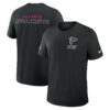 Atlanta Falcons Black 2025 Crucial Catch T-Shirt