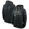Carolina Panthers Black 2025 Crucial Catch Sideline Standard Issue Hoodie