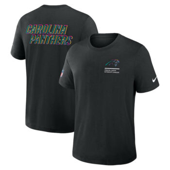 Carolina Panthers Black 2025 Crucial Catch T-Shirt