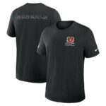 Cincinnati Bengals Black 2025 Crucial Catch T-Shirt