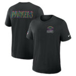 Green Bay Packers Black 2025 Crucial Catch T-Shirt