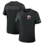 Kansas City Chiefs Black 2025 Crucial Catch T-Shirt