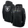 Las Vegas Raiders Black 2025 Crucial Catch Sideline Standard Issue Hoodie