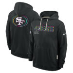 San Francisco 49ers Black 2025 Crucial Catch Sideline Standard Issue Hoodie
