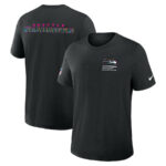 Seattle Seahawks Black 2025 Crucial Catch T-Shirt