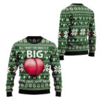 2025 Christmas All I Want For Xmas Is A Big Squat Ugly Christmas Sweater