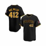 2025 Mac Miller Pirates 412 Jersey Black