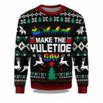 Make The Yuletide Gay Ugly Christmas Sweater