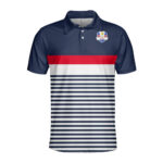 U.S. Ryder Cup 2025 Polo Shirt Navy Multi