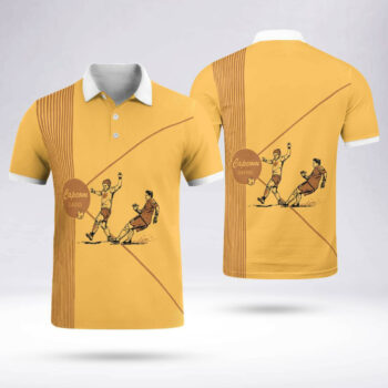 Alex Campos Blanka vs Bison Pee Chee Capcom Classics Football Polo Shirt