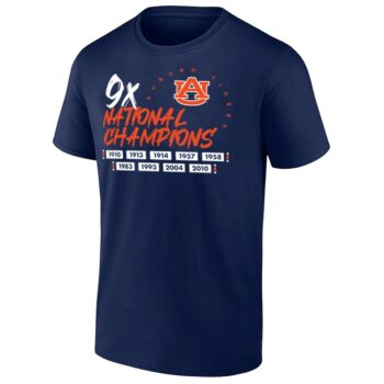 9X NATIONAL CHAMPIONS SHIRT