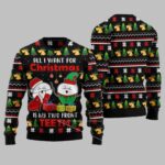 All I Want For Christmas Is My Two Front Teeth Ugly Christmas Sweater