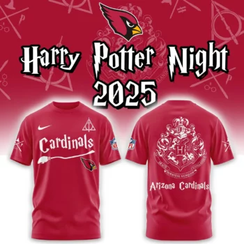 Arizona Cardinals Harry Potter 2025 T-Shirt