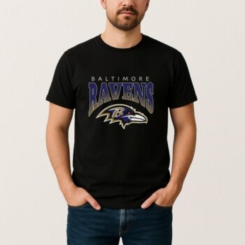 Baltimore Ravens Logo 2025 Crewneck Sweatshirt