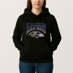 Baltimore Ravens Logo 2025 Crewneck Sweatshirt