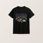 Baltimore Ravens Logo 2025 Crewneck Sweatshirt