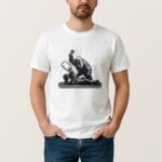 Banksy Street Art T Shirt Royal Courts Of Justice Political Activism Tee