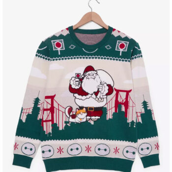 Big Hero 6 Baymax Holiday Ugly Christmas Sweater