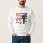 Charlie Kirk They Shot The Words Not The Man T Shirt