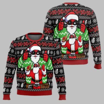 Christmas Deadpool Marvel Ugly Christmas Sweater
