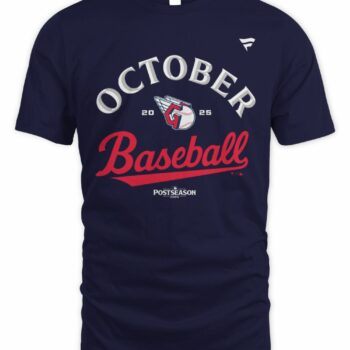 Cleveland Guardians October Baseball 2025 Shirt