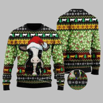 Cow Ver 2 Ugly Christmas Sweater