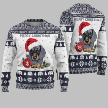 Dachshund Ugly Christmas Sweater
