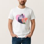 Deadlock Cute Anime Girl And Frankenstein Monster T Shirt