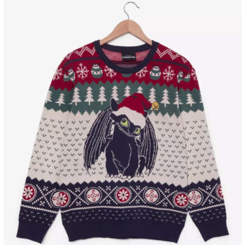 DreamWorks How to Train Your Dragon Holiday Ugly Christmas Sweater