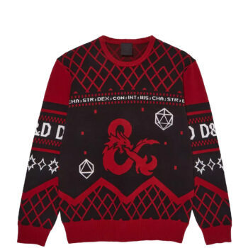 Dungeons & Dragons Holiday Ugly Christmas Sweater