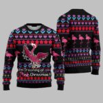Flamingo Pink I’m Dreaming Of A Pink Christmas Ugly Christmas Sweater