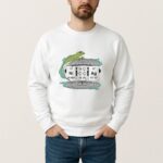 Funny Lizard Chemistry Vinyl Record Shirt Nickel Silver Science Graphic Tee