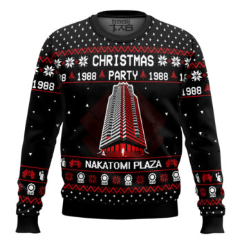 Christmas Party Nakatomi Plaza Knitted Christmas