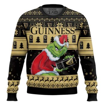 Guinness Grinch Ugly Sweater