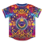 Ganja White Night Wobble Rocks Baseball Jersey