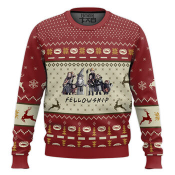 Christmas Lotr Sweater- The Lord Of The Rings Sweater - Ugly Christmas Sweater- Jumper