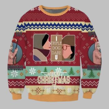 I Triple Dog Dare You A Christmas Story Ugly Christmas Sweater
