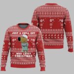 I’m Just a Chill Guy Meme who loves Christmas Ugly Christmas Sweater