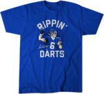 Jaxson Dart Rippin’ Darts T-Shirt-Blue