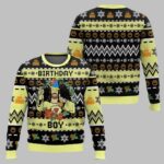 Jesus Birthday Boy Ugly Christmas Sweater