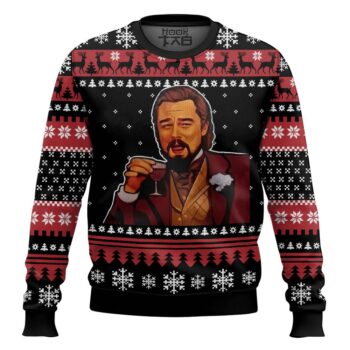 Retro Leonardo Dicaprio Meme Ugly Sweater