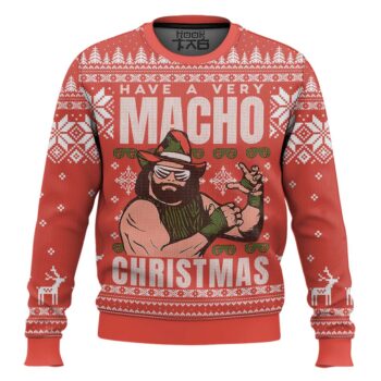 Macho Man Randy Savage Ugly Christmas Sweater