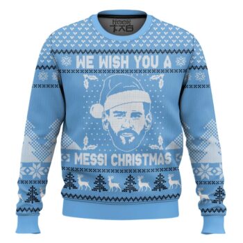 Messi Merry Christmas Ugly Sweater