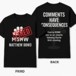 Matthew Dowd Msnbc Fired T Shirt Comments Have Consequences Tee 2025