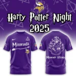 Minnesota Vikings Harry Potter 2025 T-Shirt