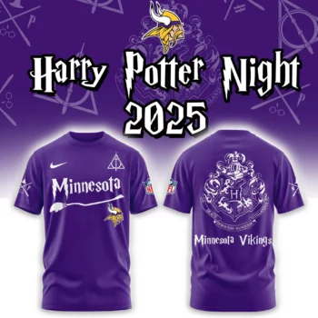 Minnesota Vikings Harry Potter 2025 T-Shirt